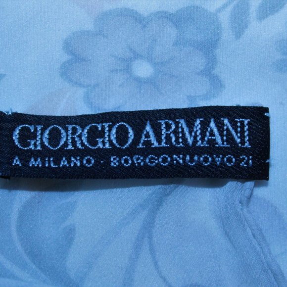 Vintage 90s Girgio Armani Le Collezioni Pants + Silk Scarf - Picture 11 of 11